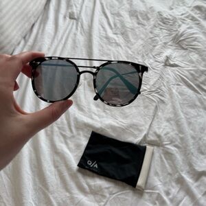 Quay Australia Black and Gray Sunglasses
